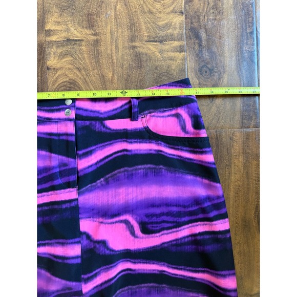 Slazenger Skort Golf Purple Pink Tennis Activewear Pickleball Sz 8 Women Pull On - Picture 3 of 7